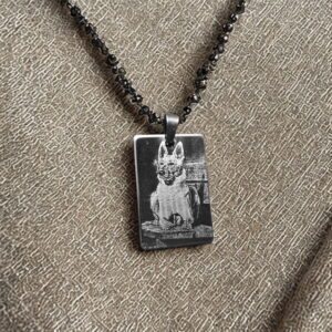 Unieke Stainless Steel Kettinghanger met Persoonlijke Gravure