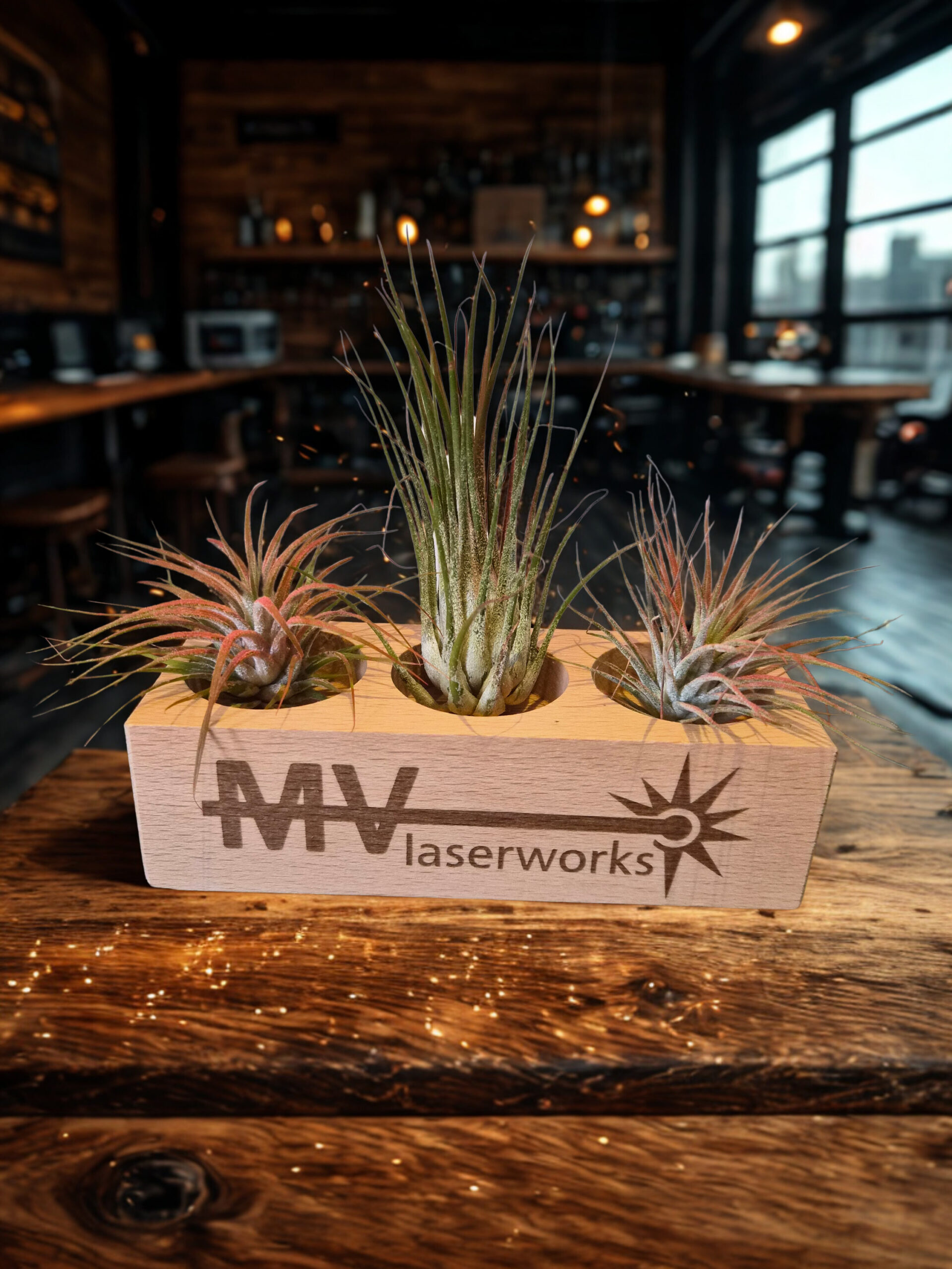 Natuurlijke Creaties: Jouw Unieke Houten Plantenbakje - Afbeelding 4