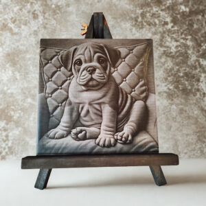 3D plaatje op witte Keramische Tegel